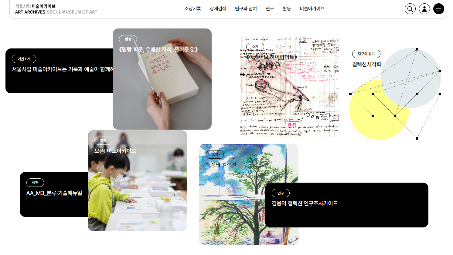 서울시립 미술아카이브, 디지털 미술아카이브